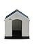 Confidence Pet Large Waterproof Plastic Dog Kennel Outdoor House Green