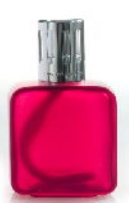 RED FROSTED SQUARE Lampair Fragrance Lamp by Millefiori Milano