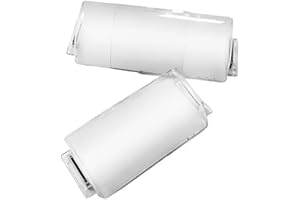 TLUZVWE 2PCS Transparent, Powerful Magnetic Vent Deflector, Vent Deflectors for Home Floor Adjustable from 9 Inches to 15 Inches in Size, Suitable for Ceiling Vents Floors and Side Walls