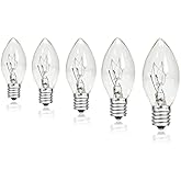 Replacement MEETOOT 10pcs E10 Mini Light Bulbs 1.5V 0.3A Physical Electrical Flashlight Bulbs