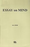 Essays on Mind, Hebb, Donald O., 0898590175