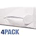 Serta Sertapedic Crib Mattress Zippered Encasement, 4-Pack - 360 Degrees of Advanced Protection- 100% Waterproof, White