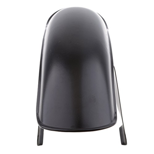 MonkeyJack Stainless Steel Front Fender / Mudguard / Mud Guard for Honda CG125 - Black - Thumbnail 4