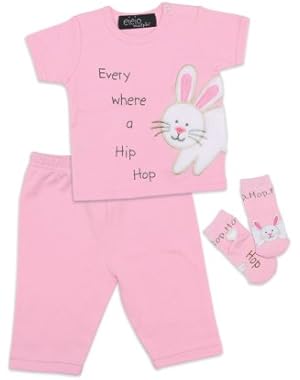 Baby EIEIO Bunny Clothing Set