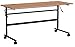MooreCo Essentials Flipper Training Table 60x24 Teak Top Black Base