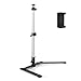 UTEBIT Photo Copy Stand Macro Camera Table Top Monopod Stand with 360 Degree Swivel Ball Head Mount & Cellphone Clamp for DSLR Video Photography