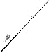 Abu Garcia 7’ Cardinal Bruiser Fishing Rod and Reel Spinning Combo, 0+1 Ball Bearings with Lightweight Fiberglass Rod, 7’ 2-Piece Rod
