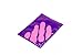 Thermochromatic Pigment 22C/72F - Purple to Pink(20g)