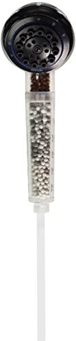Negative Ion Shower Head - Purified the Water, Neutralizes Chemicals and Drug Residues, Smoothing the Skin and Moisten the Hair, Well Filtered and Perfect to Use As Drinking Water, Available on Transparent White Color Only