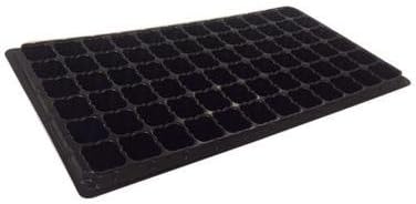 Extra Strength 72 Cell Seedling Starter Trays, 5 Pack, for Seed Germination, Plant Propagation, Soil &amp; Hydroponics