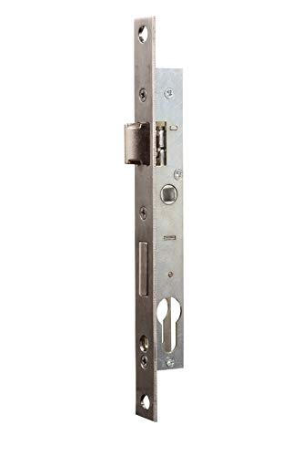 Bricard 1646 Recessed Lock for Entrance Door or Service PVC Metal Carpentry Centre distance 70 mm, axle 12 mm