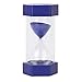 Security Safety Fashion Hourglass Sand Clock Timer for Children Brush Teeth Kitchen Countdown (15 Minutes, Blue)