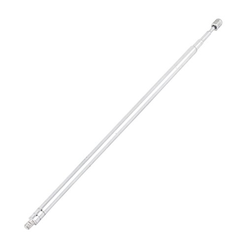uxcell 43cm 4 Section Telescopic Antenna for TV RC Controller FM AM Radio