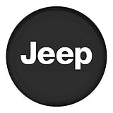 Yuanxi Electronics 17Inch Spare Tire Cover Canvas Car Truck SUV Camper for Jeep Liberty Wrangler Commander Compass Grand Cherokee Size XL R17 P265/75R16 255/75R17 (Diameter 31