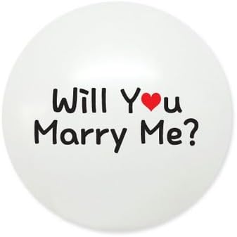 20pcs/lots Wholesales White"Will You Marry Me'' 12 Inch Latex Balloons for Romantic