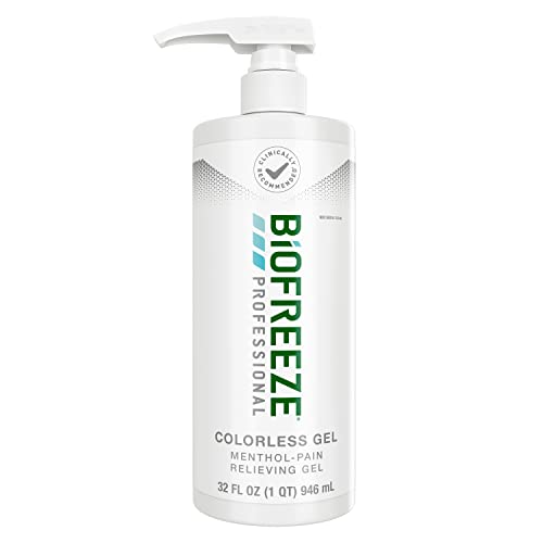 Biofreeze Professional Menthol Pain Relieving Gel 32 FL OZ Bottle With