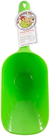 Ruff House Pet 2-Cup Pet Food Scoop, Colors Vary, 1-Pack