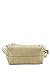 Small Fringe Crossbody Bag with Wrist Strap (Beige)