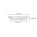 Idyllize 15 Pack Assorted Sizes 6 8 10 Inch Clear Thick Plastic Heavy Duty Sturdy Plant Saucer Drip Trays for pots, 5 Pieces of Each Size (Assorted Sizes 6”, 8”, 10”)thumb 3