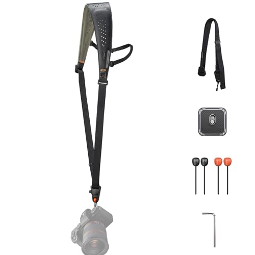 PGYTECH Camera Strap Pro, Heavy Duty Quick Release Shoulder Strap with Removable Underarm Strap, Professional Harness