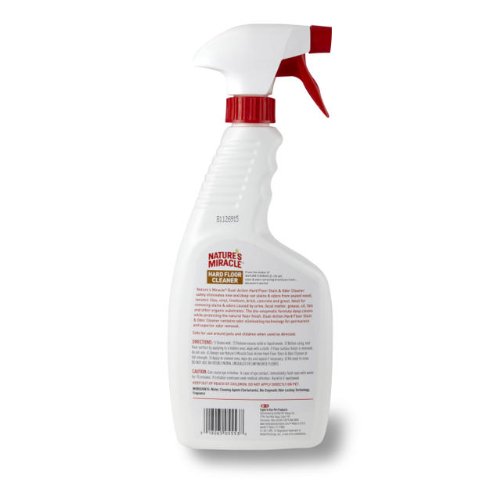 Nature's Miracle Dual Action Hard Floor Stain & Odor Remover, 24Ounce