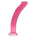 Qwndy 13inch Soft Crystal Penî’s Waterproof Relax Body Jelly Massager Wand (Color : Pink)thumb 1