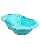 Offspring Baby Bath Tub Light Weight & Portable,Drain Plug,Dimension: L80 X W46 X H21
