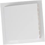 EUROPLAST Cowled Duct Cover 150mm Backdraught Shutter ABS White 6" view 8
