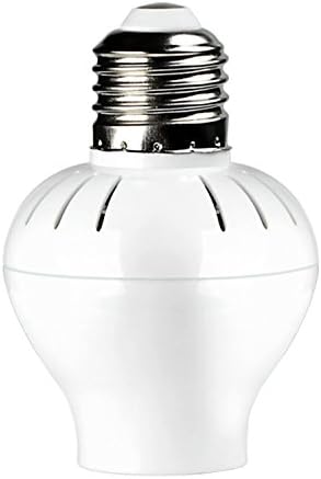 Onite Motion Sensor Light Socket, Smart Radar Sensoring Activated Lamp Adapter E26 E27 Standard Screw Bulb in Laundry Room, Basement, Attic, Garage, Porch, Stairs, Corridor, Walk-in Closets