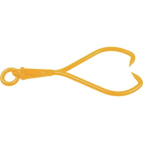Roughneck High Carbon Steel Log Skidding Tongs - 23in. Jaw Opening