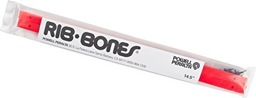 Powell-Peralta Rib Bones Skateboard Rails, Red by Powell-Per