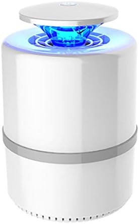 Alluing Efficient and powerful Electric Fly Bug Zapper Mosquito Insect Killer LED Light Trap Lamp Pest Control (white)