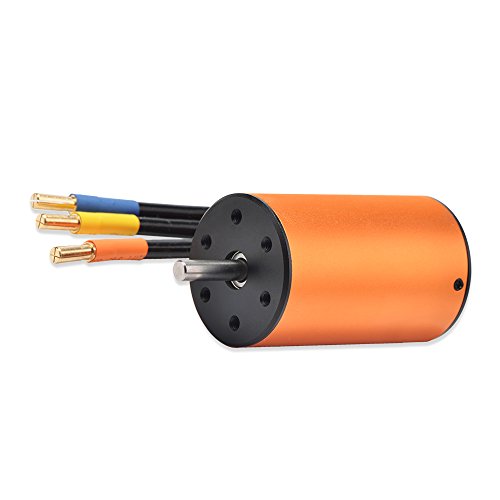 FastWin Brushless Motor 60A ESC 1/10 Waterproof 3660 3300KV RC Car Truck Model Vehicle Parts