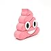 DBigness 2600mAh Pink Poops Cartoon Cute Funny PVC External Battery Portable Charger Backup Pack Power Bank for iPhone 7 Plus 6 6S Plus 5S 5C 4S and Android Phone