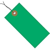 Quality Park G14083C Tyvek Spunbonded Olefin Pre-Wired Shipping Tag, 6-1/4