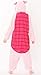 Superlieu Unisex Eeyore Donkey Kigurumi Pajamas Anime Costume (M, Piglet)