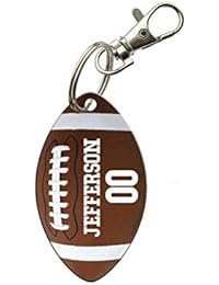 Sports Collection - American Football - Personalized - Acrylic Keychain - Fused Image