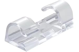 20PCS USB Cable Organizer Clips Wire Winder Holder Earphone Mouse Cord Clip Protector Management Adhesive Hooks Desk Clamp Be