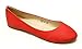 Bella Marie Women's Comfortable Classical Ballerina Flats Round Toe Slip On Shoes
