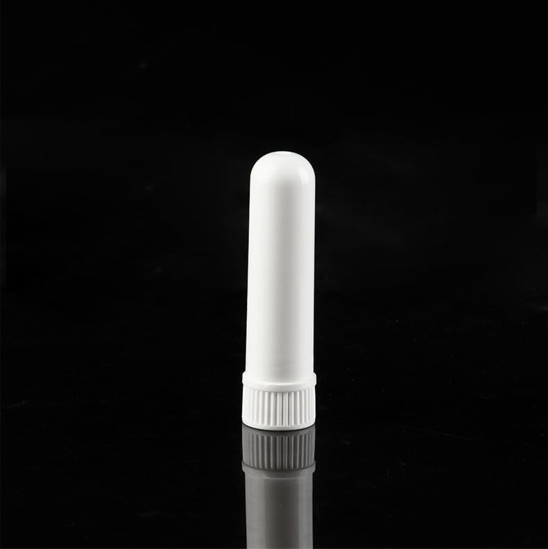 ZIOJOVK 12 Sets Essential Oil Aromatherapy Tubes Inhaler Sticks Blank Nasal Inhalers(12 Complete Sticks) + 2 Polyethylene Pipette Droppers