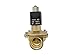 1 inch Normally Open 110V 120V AC VAC Brass Solenoid Valve NPT