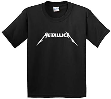 Trendy USA 925 - Youth T-Shirt Metallica Metal Rock Band Logo