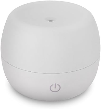 Ultrasonic Humidifier Aroma Essential Oil, USB 300mL Output per Day Ultrasonic Cool Mist Humidifier, Nursery Humidifier Portable Humidifier for Office Home Bedroom Study Yoga Spa (Gray)