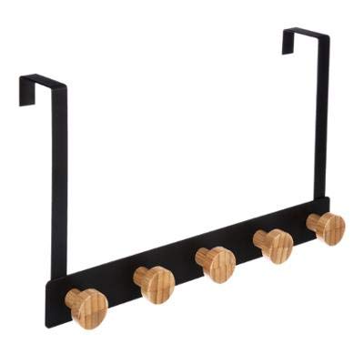 Coat Rack Wall Coat Hook Rack Coat Hook Rack Coat Hook Rack Coat Hook Rack (Black Door)