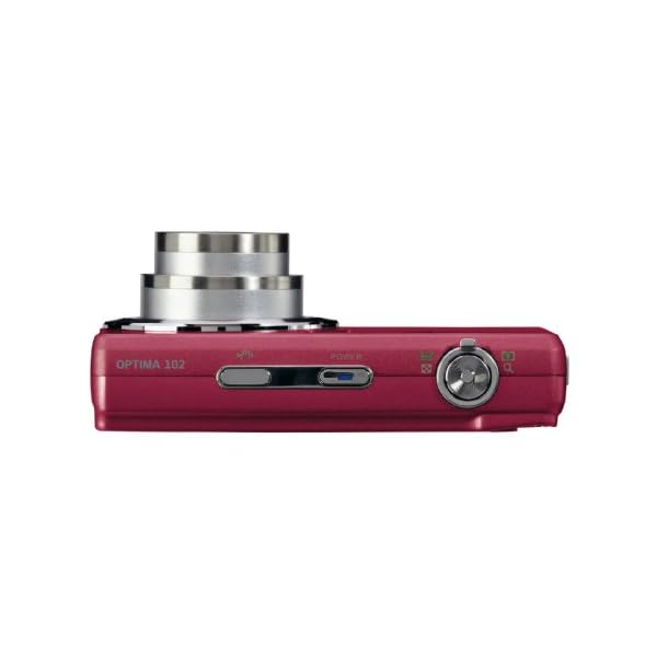 AgfaPhoto OPTIMA 102 Digitalkamera (12 Megapixel, 3-fach opt. Zoom, 3 Zoll Display, bildstabilisiert) pink – Bild 4