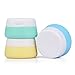 YUEAON 3 pack 30ML Silicone Travel Size Containers For Toiletries Leak Proof Cream Jars Travel Accessories