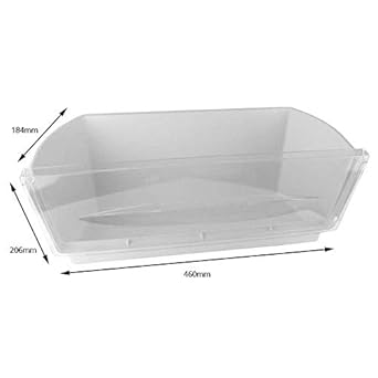 Spares2go Replacement Salad Crisper Drawer For Indesit Tfa 1 Tla