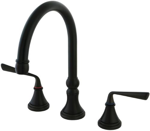 Kingston Brass Ks2795zlls Silver Sage Widespread Ada Kitchen