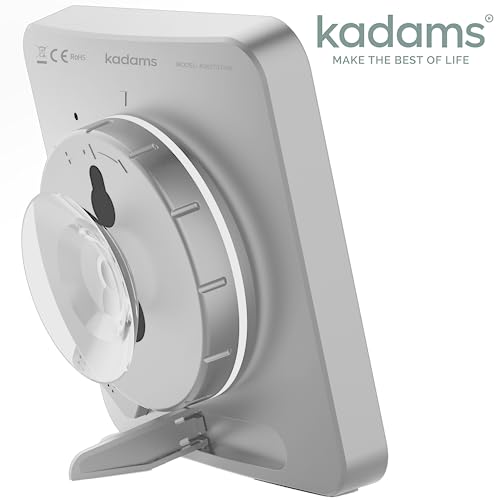 KADAMS Digital Bathroom Shower Kitchen Wall Clock Timer with Alarm