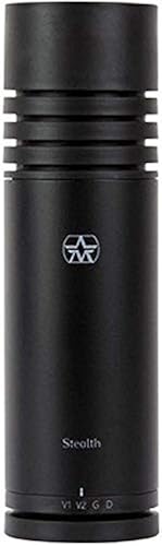 Aston Stealth Microfono Broadcast – Cardioide A Condensatore, 4 Voci In 1, Con Preamp E Alimentazione Phantom 48V Automatica